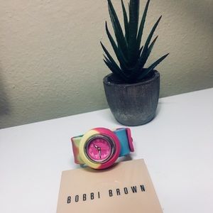 Anthropologie Tie Dye Jelly Rubber Watch